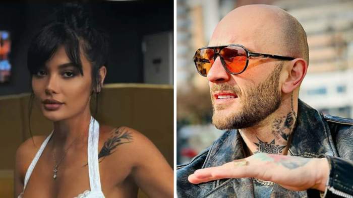 Colaj foto cu Olga Barcari și Cătălin Bordea