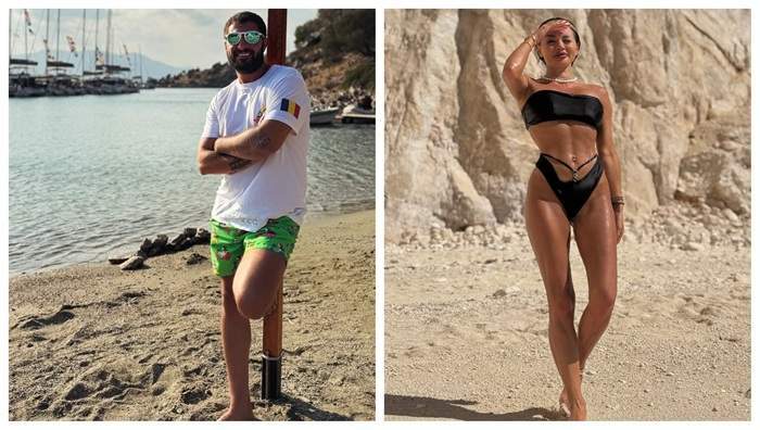 Catalin Cazacu si Roxana, iubita lui, in vacanta