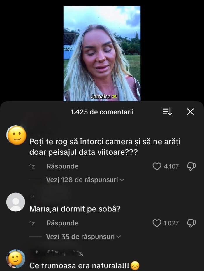 Maria Constantin, pusă la zid