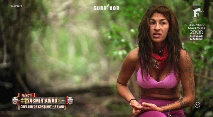Yasmin Awad, la Survivor
