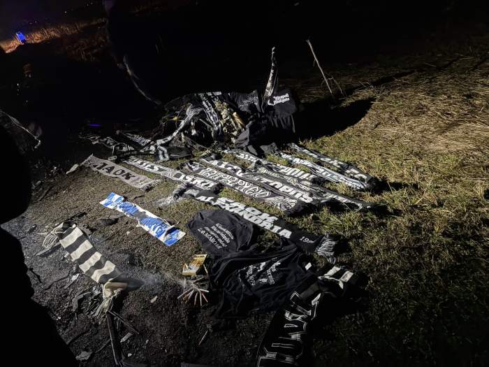 Imagini devastatoare de la locul accidentului