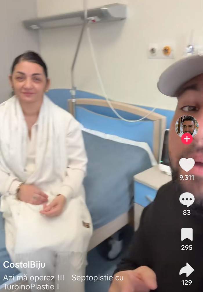 Costel Biju și mama lui