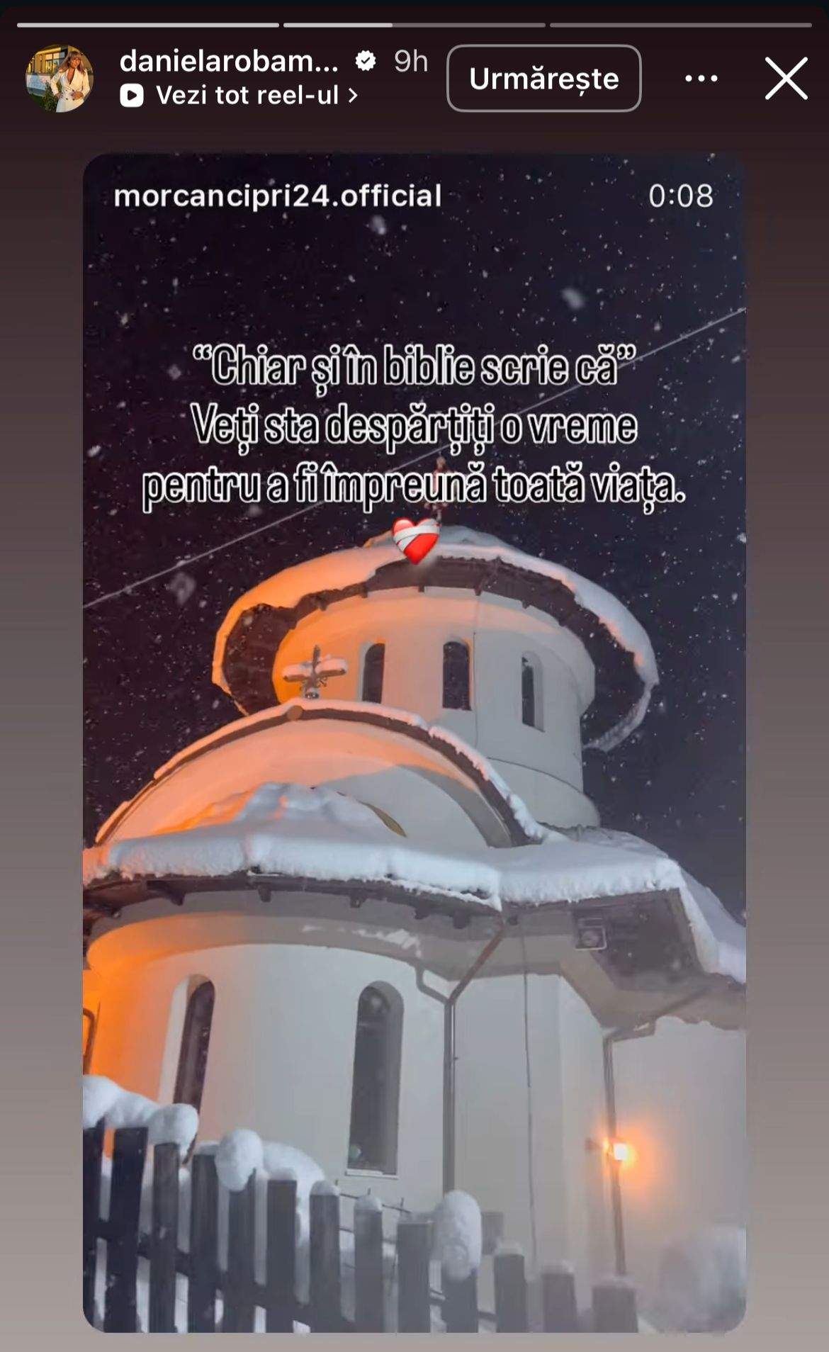 Mesajul publicat de Dana Roba