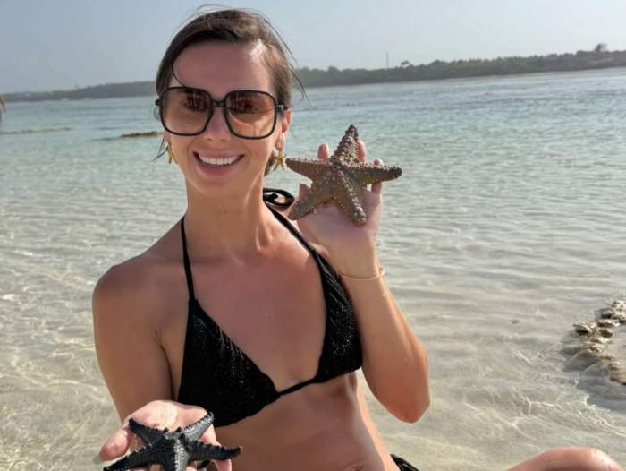 Georgiana Lobonț, în vacanță