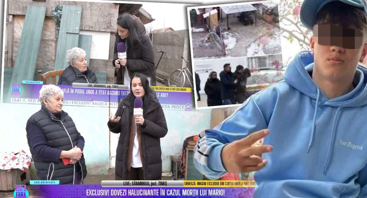 Mărturia halucinantă a bunicii criminalului de 13 ani. Cum ar fi fost ucis Mario, pas cu pas: ”Hai să-l omorâm...”