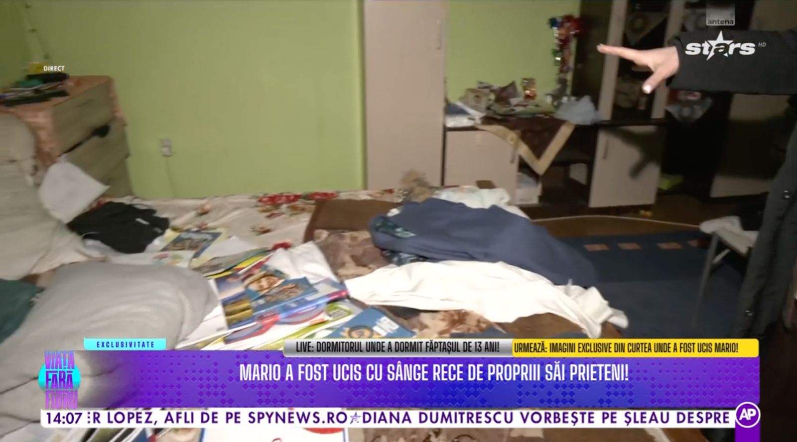 Camera criminalului de 13 ani