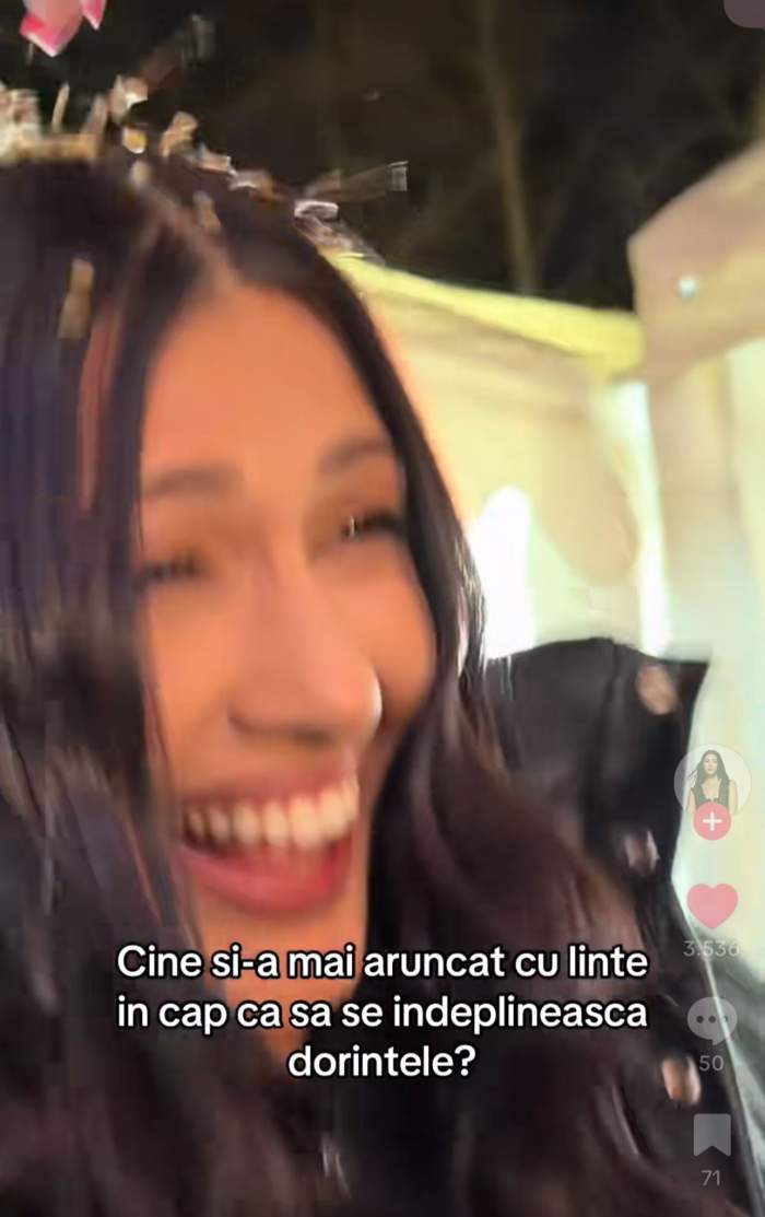 Alina Eremia își aruncă cu linte în cap