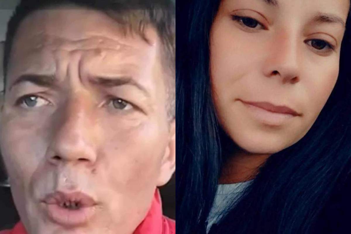 colaj din doua poze cu criminalul mihaelei si mihaela