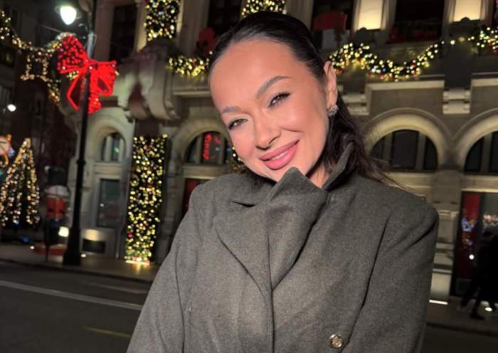 Vlăduța Lupău, la Târgul de Crăciun