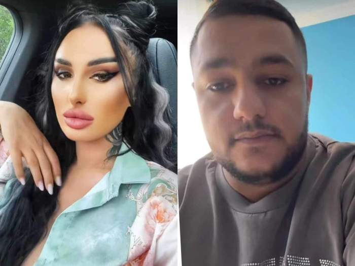 colaj Dana Badea și Alin