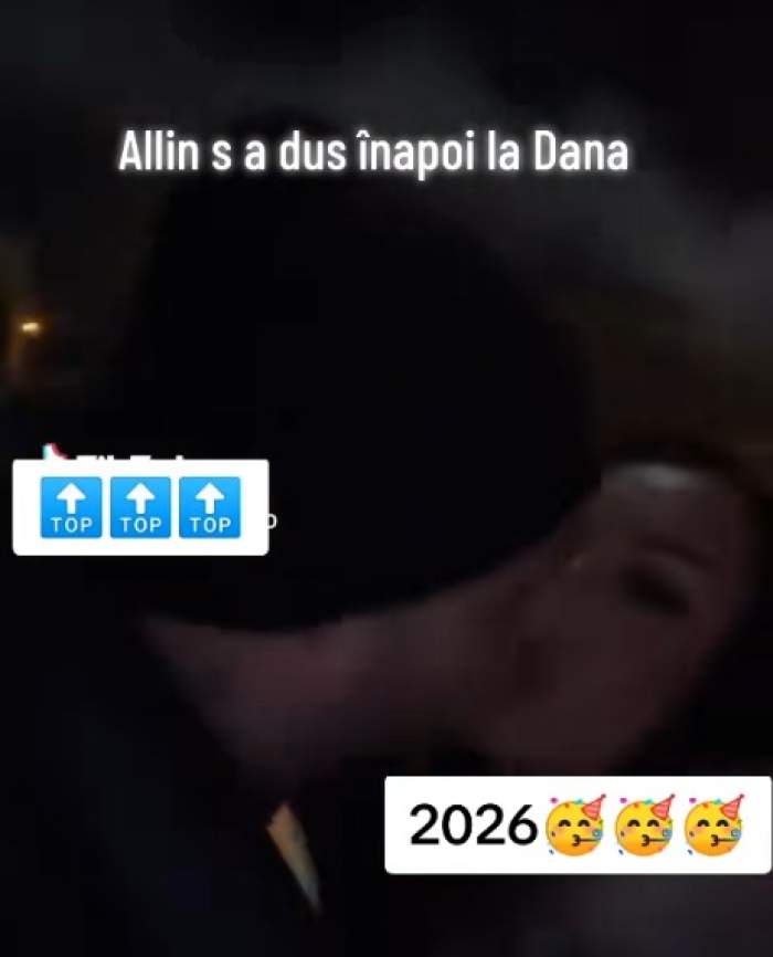 Imaginile de la Revelion cu Alin și Dana Badea