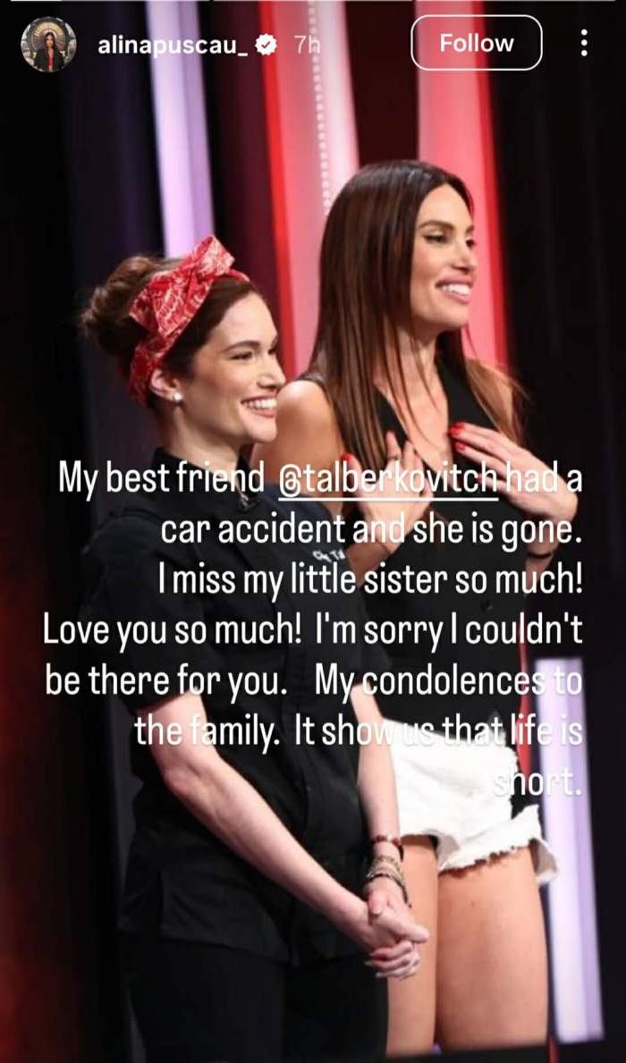 Informație de ultimă oră! A murit Tal Berkovich, concurenta de la Chefi la cuțite din ultimul sezon