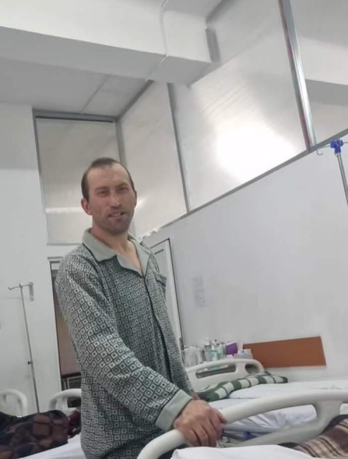 Primele imagini cu Viorel Stegaru în spital. Fostul soț al Vulpiței se confruntă cu probleme de sănătate