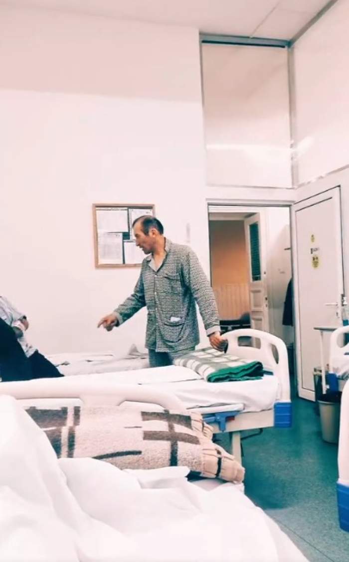Primele imagini cu Viorel Stegaru în spital. Fostul soț al Vulpiței se confruntă cu probleme de sănătate