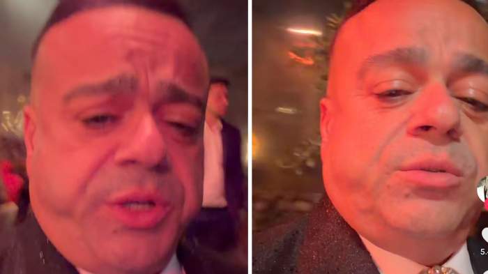 Colaj foto cu Adrian Minune, care povestește că a obținut ordin de protecție