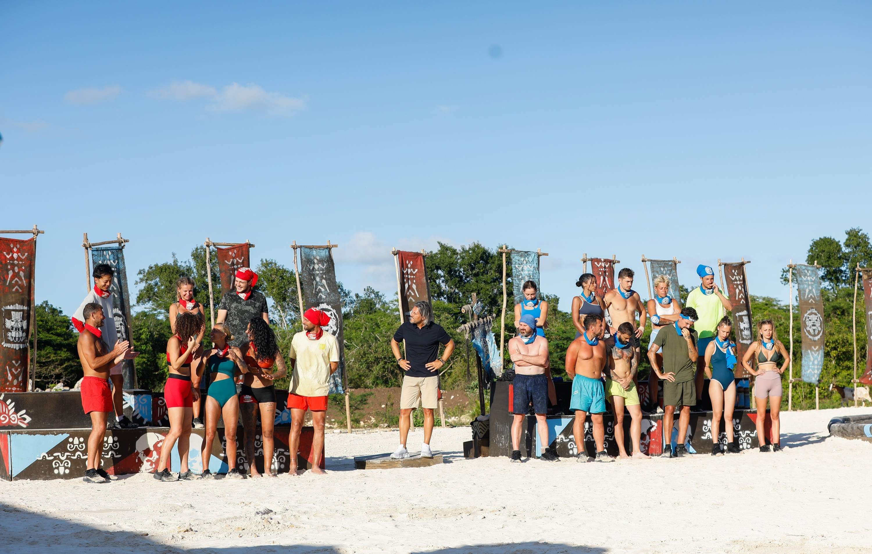 Motivația și îndârjirea ating cote înalte diseară, la Survivor, în jocul pentru Imunitate! Faimoșii continuă să domine probele pentru recompense