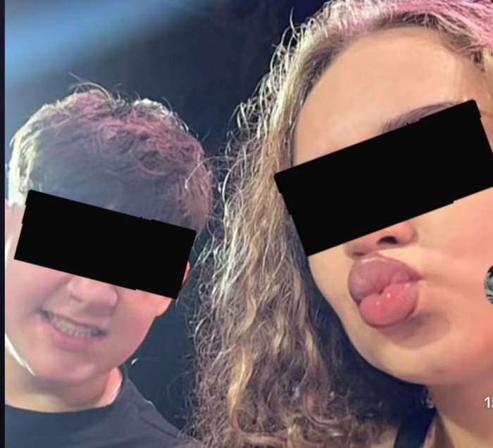 Mario Berinde, alături de sora lui