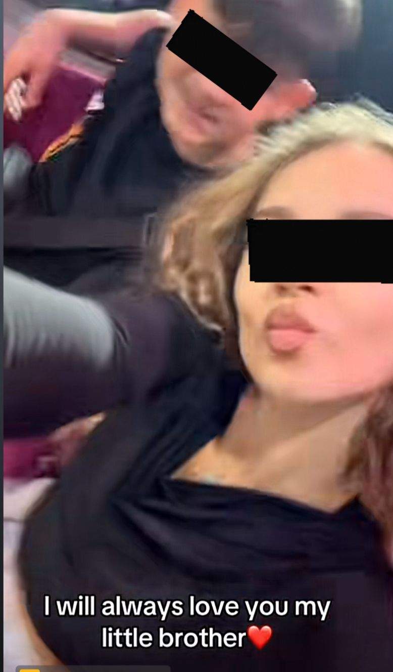 Mario Berinde când era în viață, alături de sora lui