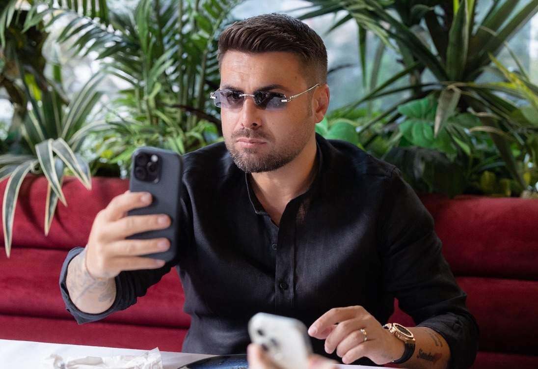 Adrian Mutu, la masă