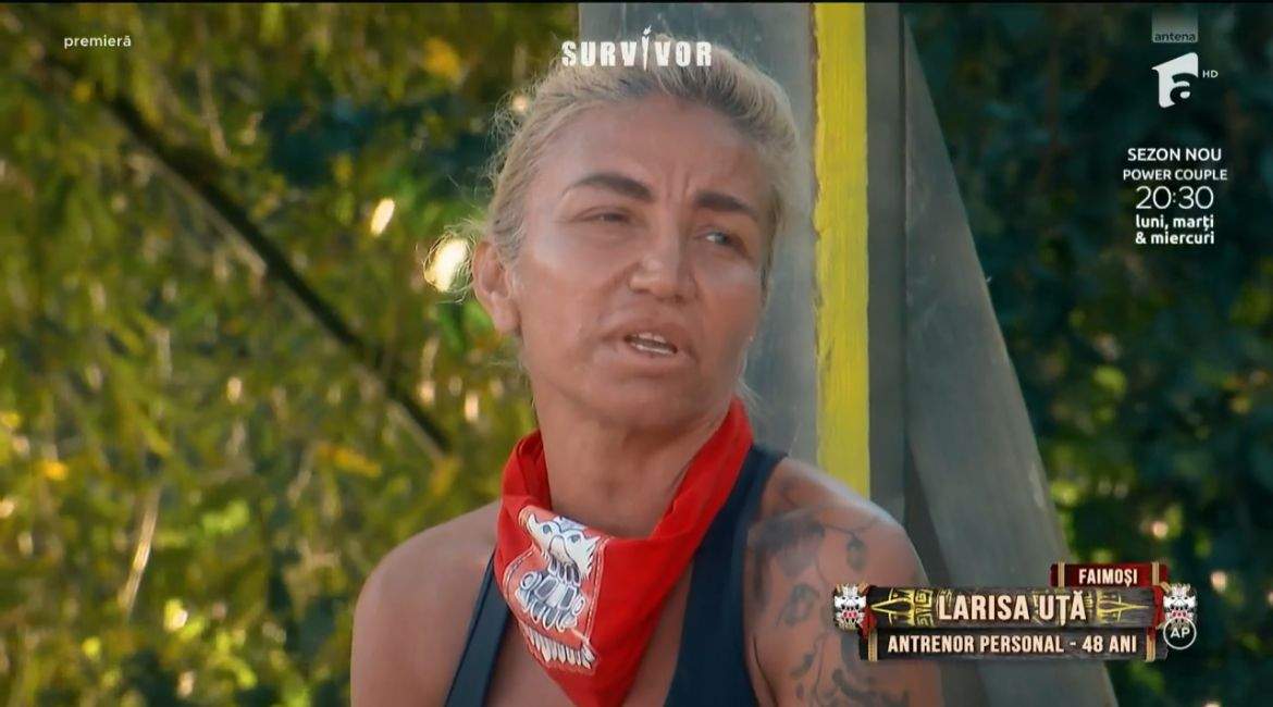 Larisa Uță, la Survivor