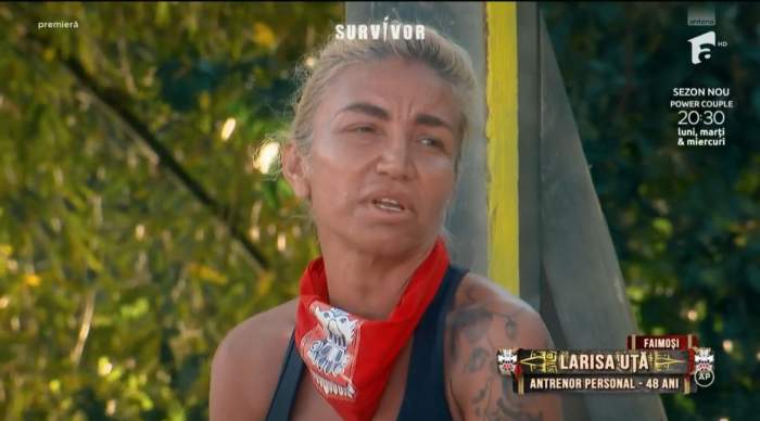 Larisa Uță, la Survivor