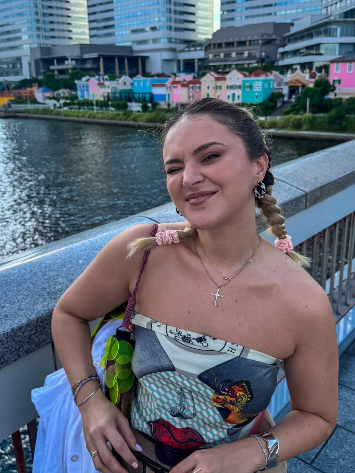 Bianca Purcărea, în vacanță