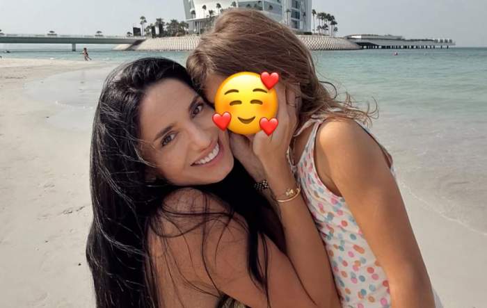 Ioana Grama și fiica ei