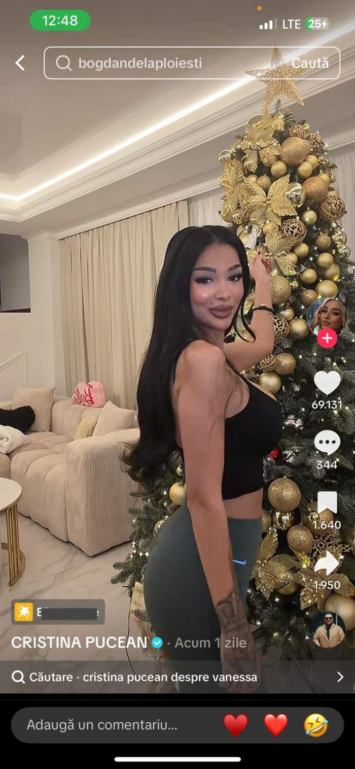 Cristina Pucean, pe TikTok