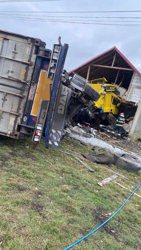 Momentul accidentului din Bacău