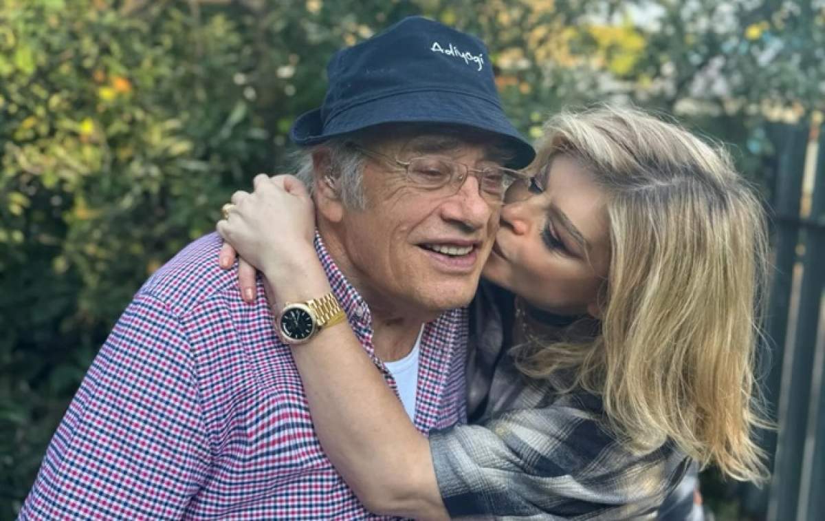 Loredana Groza, alături de tatăl său