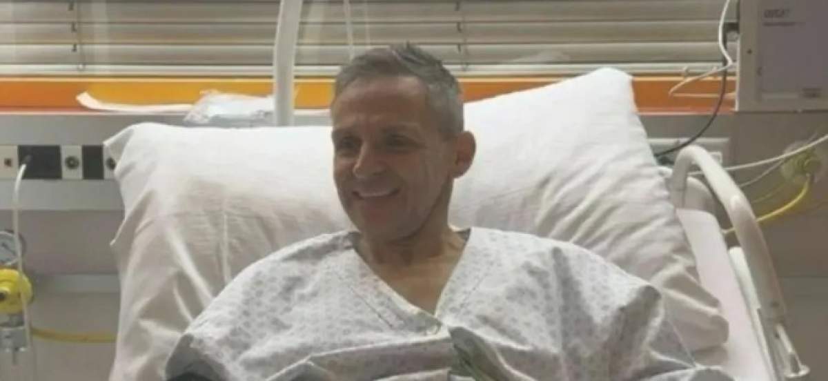 Bărbatul, în spital