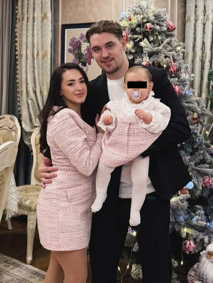 larisa iordache si fiica impreuna cu sotul