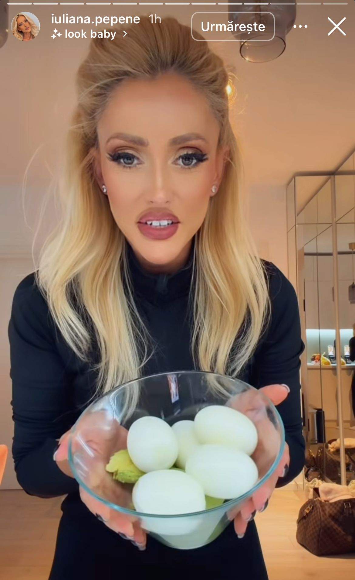 Ingredientele necesare pentru a prepara salata Iulianei Pepene