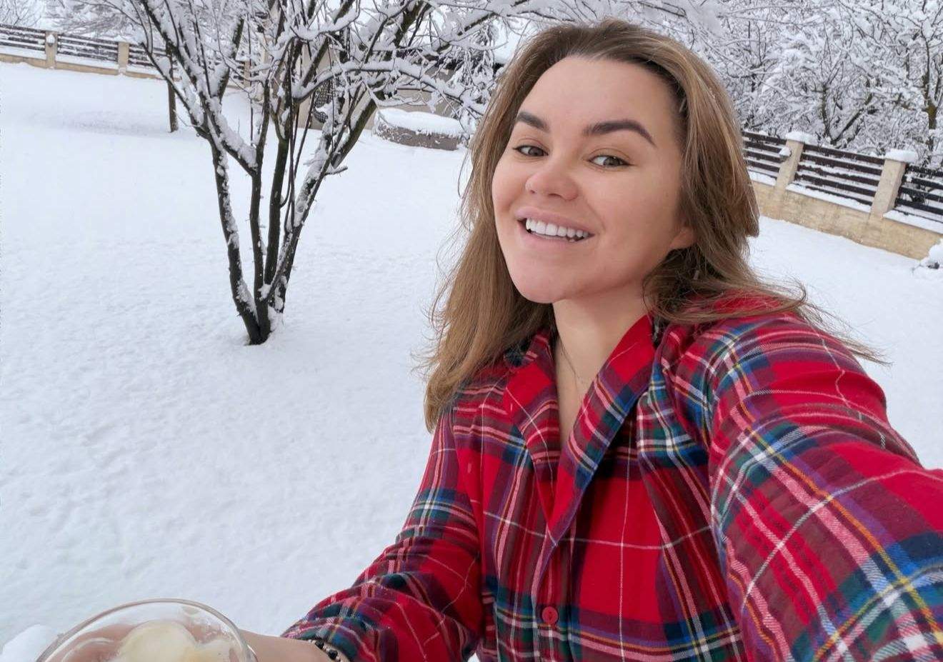 Carmen de la Sălciua, în zăpadă