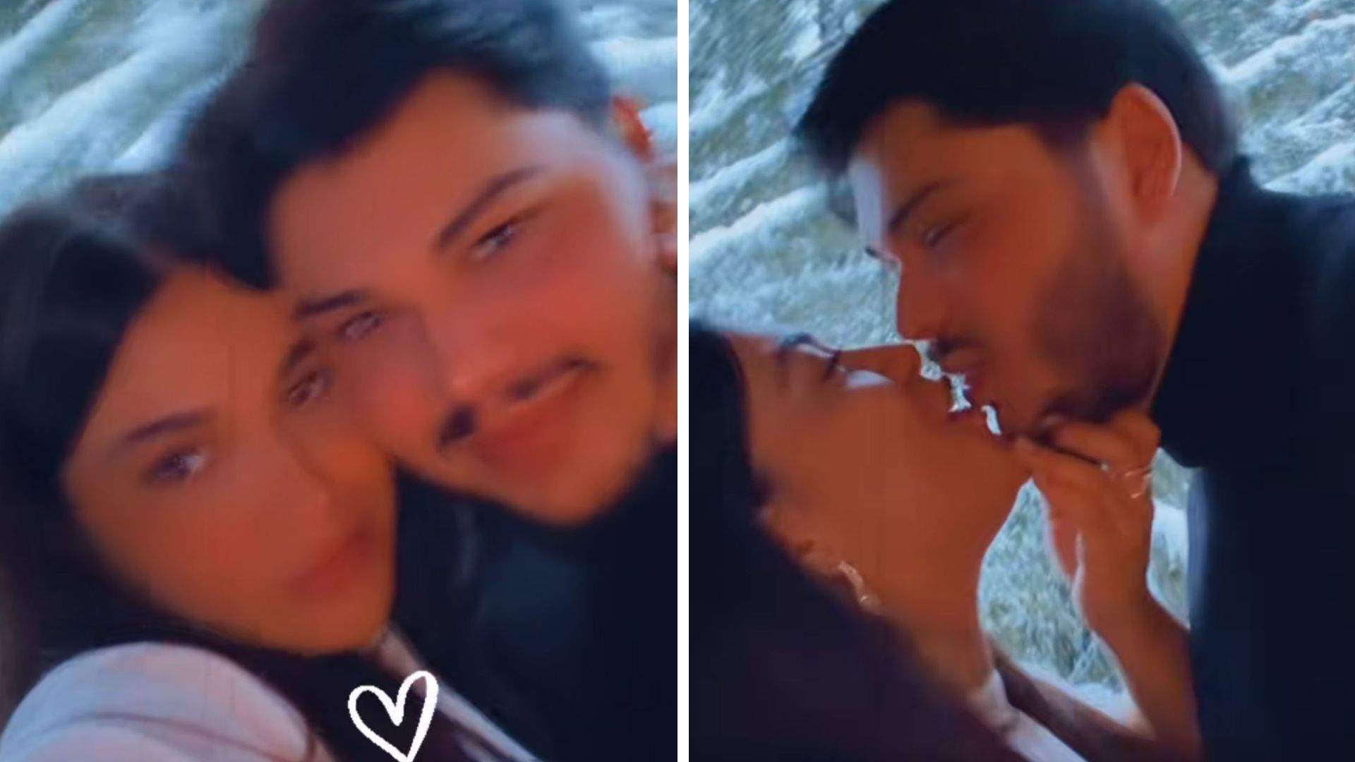 Colaj foto cu Betty Salam și Roberto Tudor