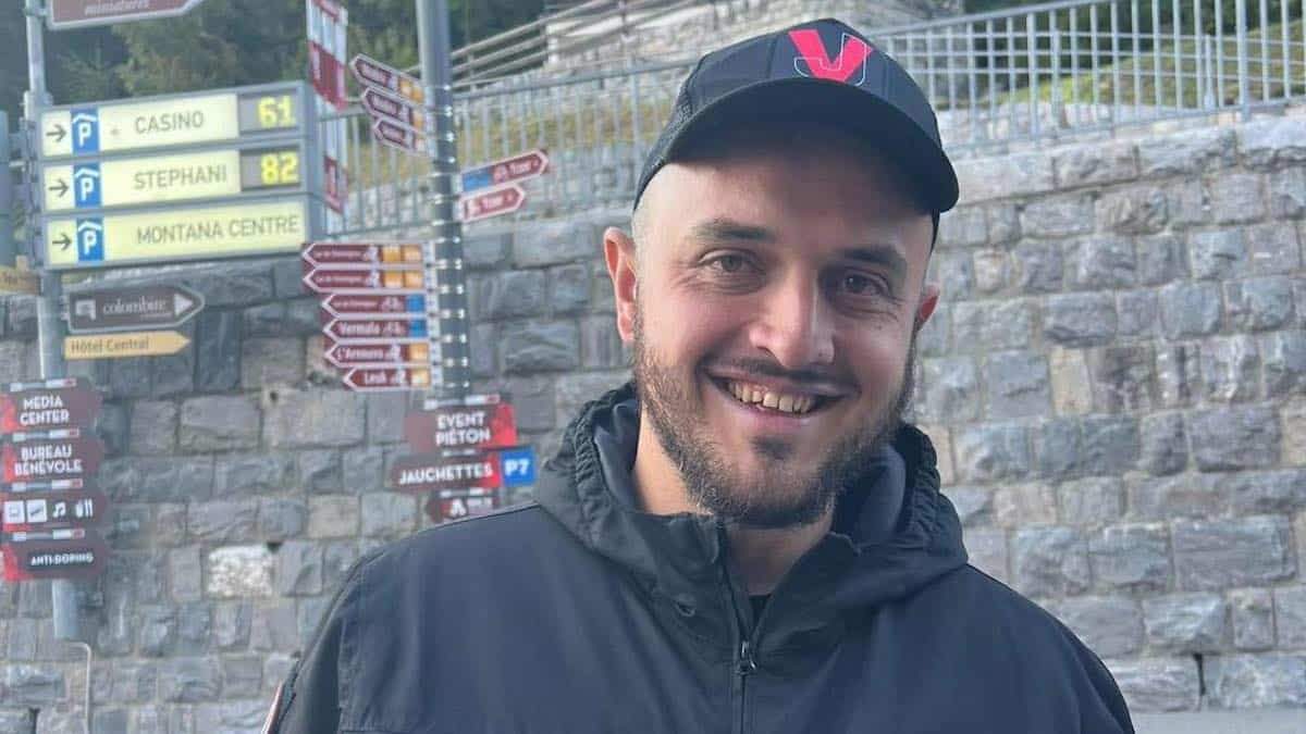 Ștefan din Crans-Montana.