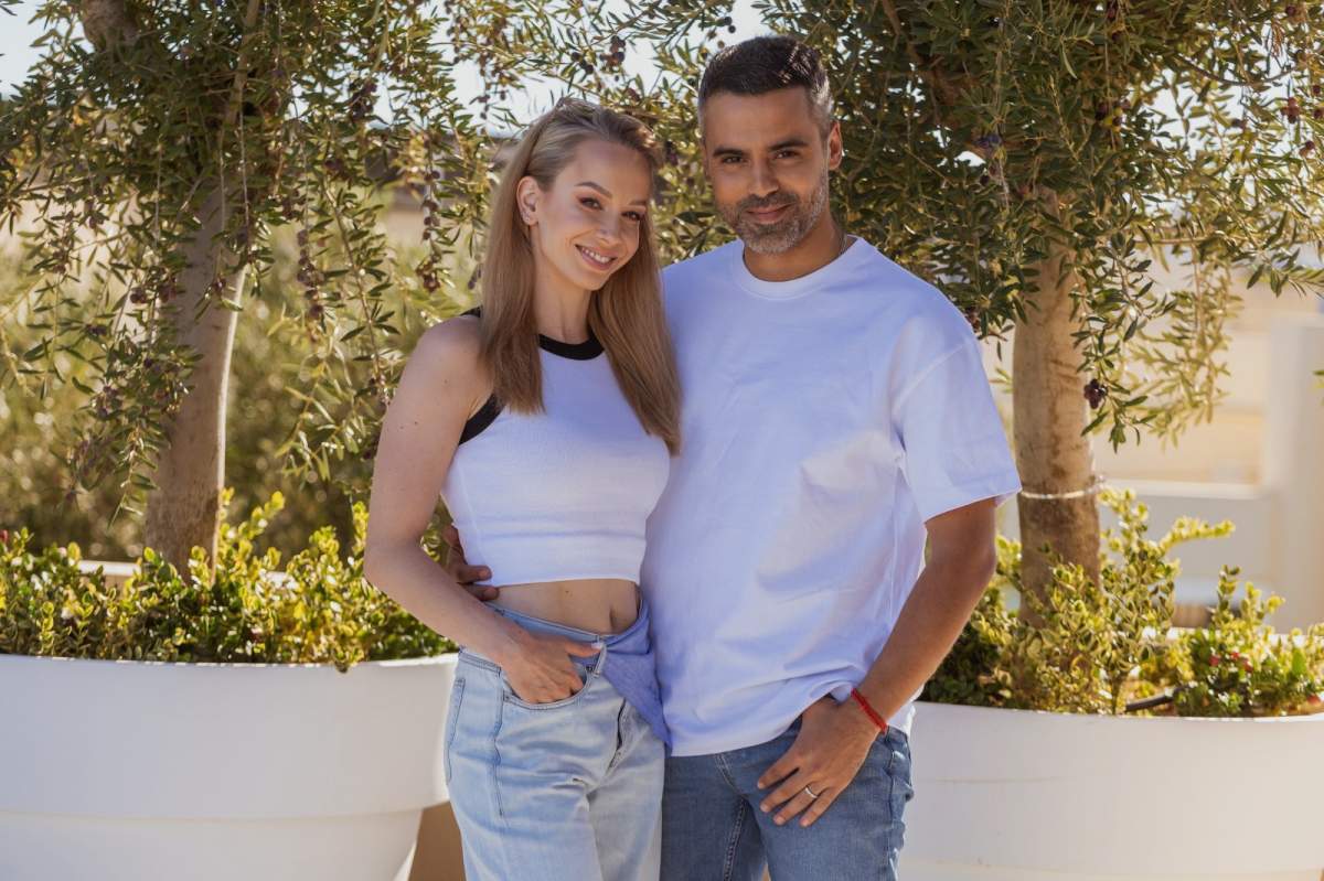 Sandra Izbașa, alături de soțul ei