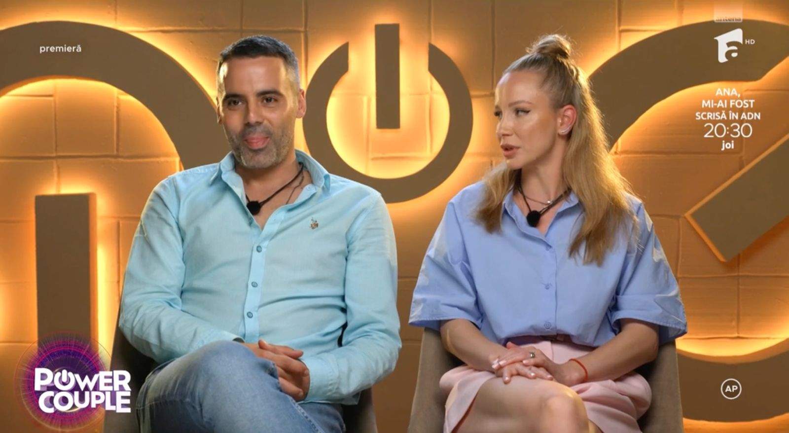 Sandra Izbașa și Răzvan Bănică la Power Couple