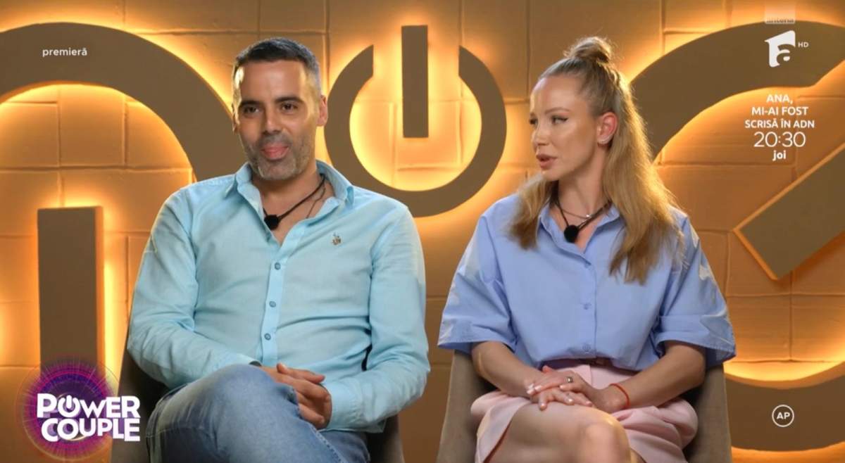 Sandra Izbașa și Răzvan Bănică la Power Couple