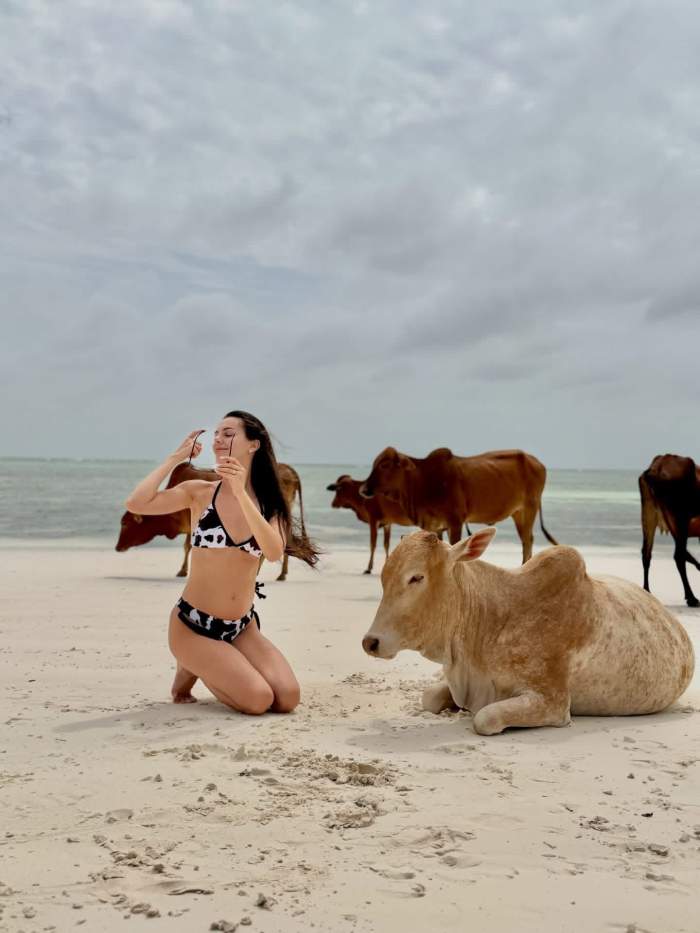 Georgiana Lobonț, în vacanță