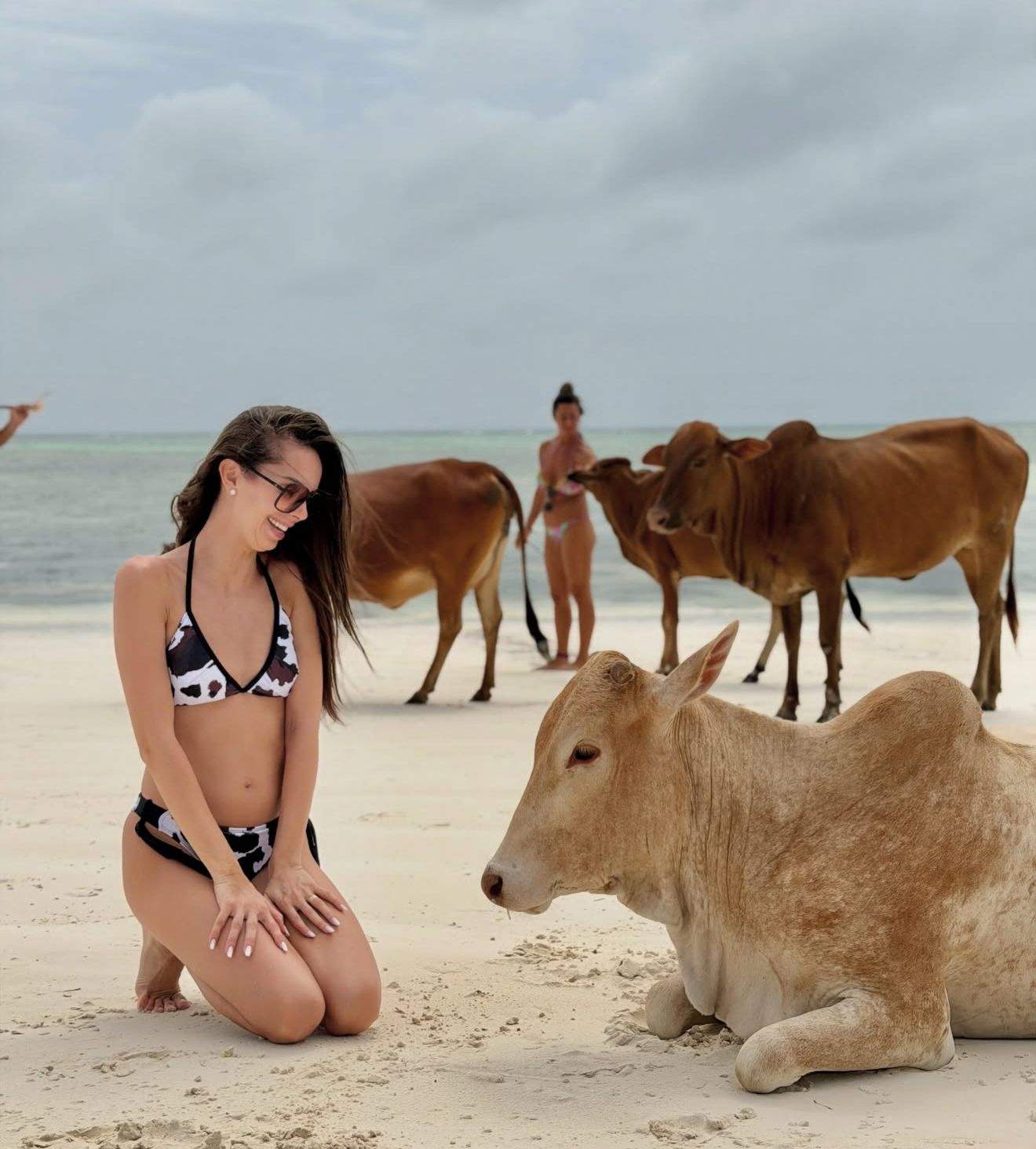 Georgiana Lobonț, în Zanzibar