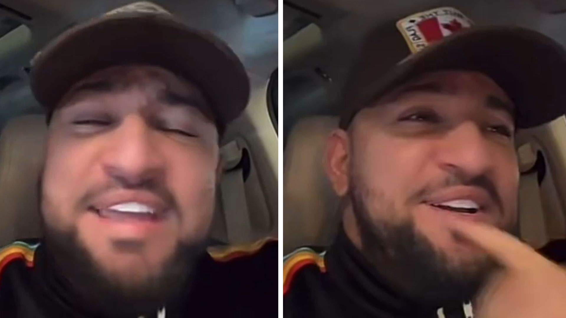 Colaj foto cu Costel Biju când cântă