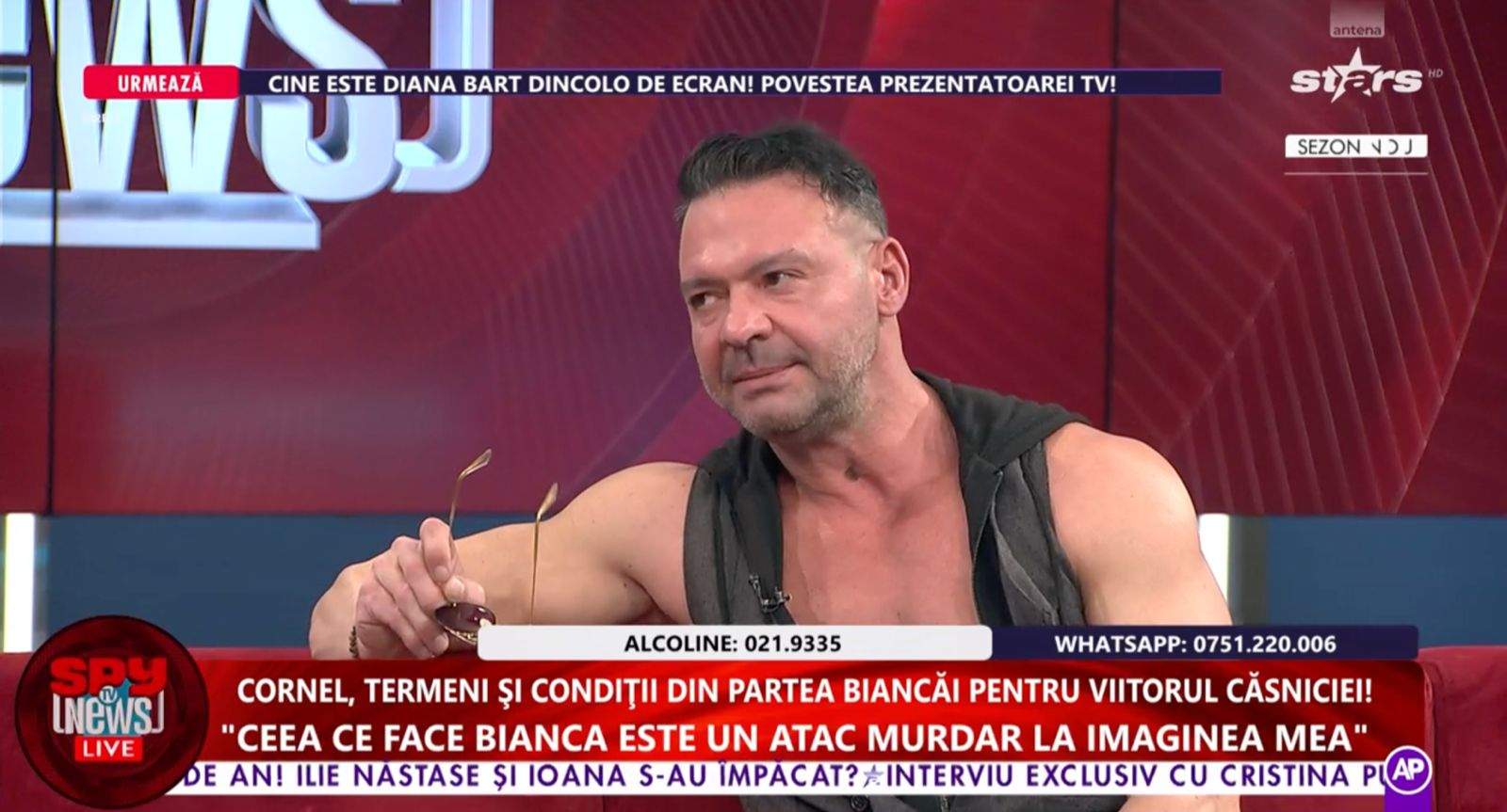 Cornel Păsat, la Spynews TV