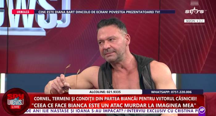 Cornel Păsat, la Spynews TV