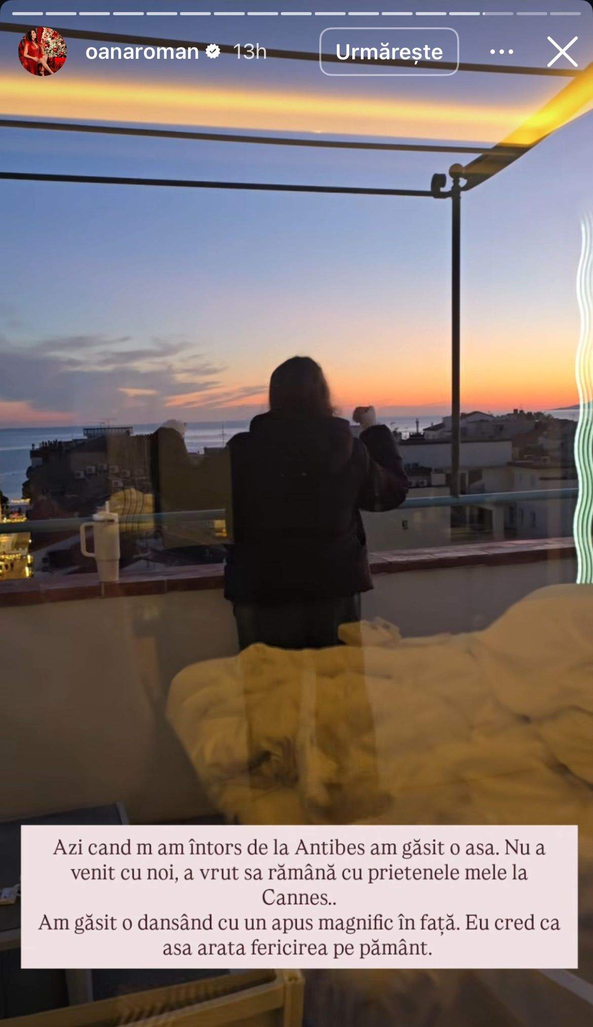 Isa, fiica Oanei Roman, dansând