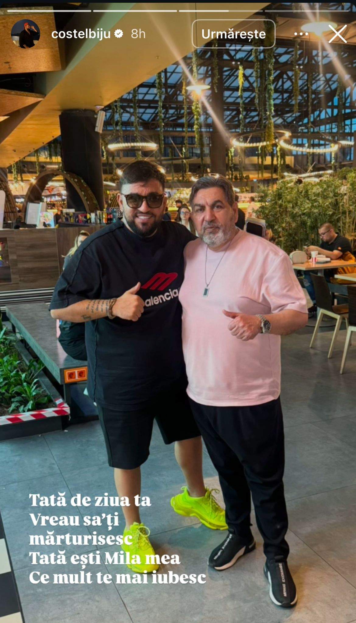 Urarea pe care Costel Biju i-a făcut-o latălui său