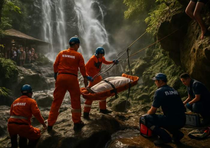 Fotbalist de 22 de ani, mort în vacanță! A alunecat în timp ce voia să-și facă un selfie