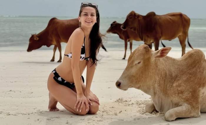 Georgiana Lobonț, în vacanță