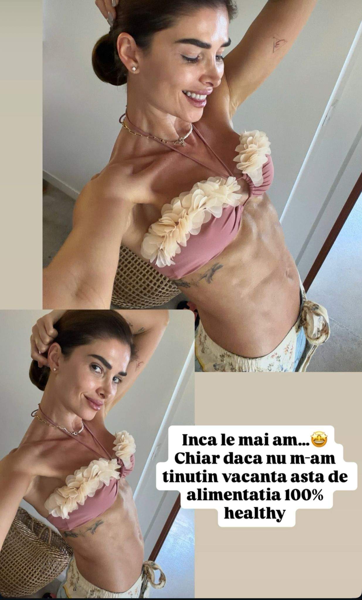 Abdomenul Alinei Pușcaș