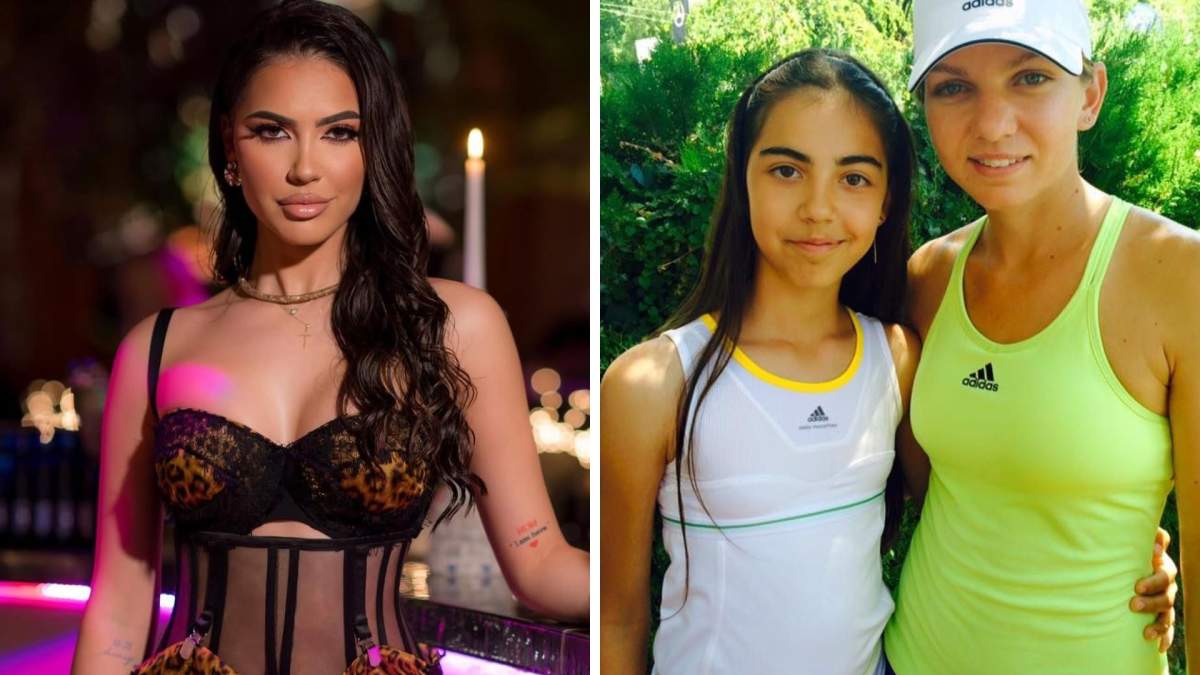 Colaj foto cu Vanessa de acum vs Vanessa când era copil